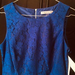 Blue Dress w/ Flower